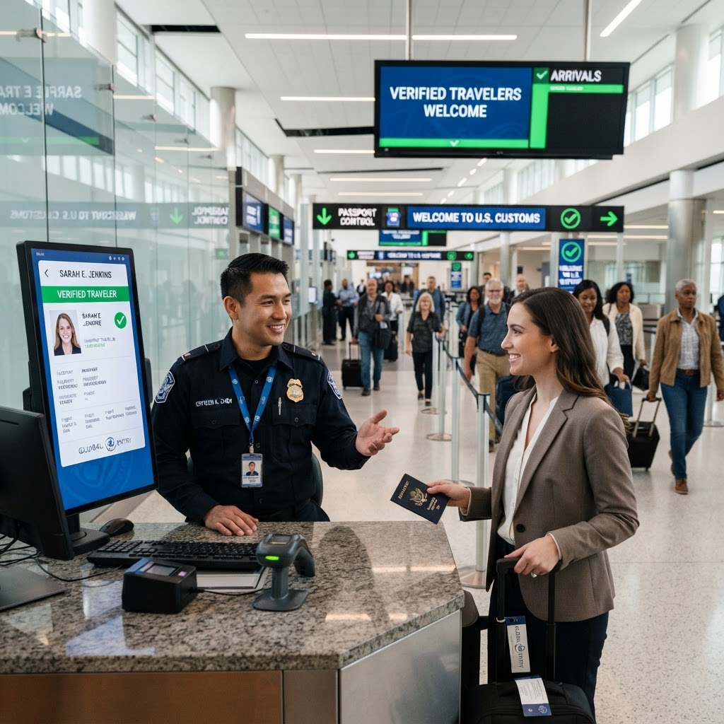 Border control with digital verification